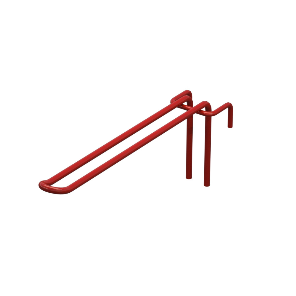 Крючок двойной L-200 мм D-5 мм для сетки Ral 3020