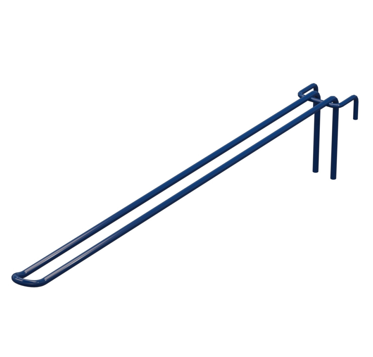 Крючок двойной L-400 мм D-5 мм для сетки Ral 5002