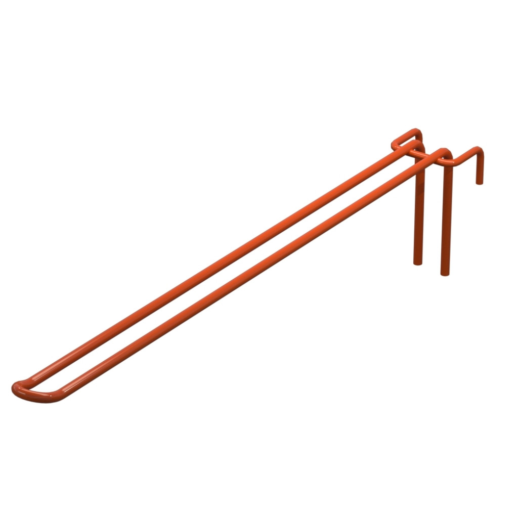 Крючок двойной L-350 мм D-5 мм для сетки Ral 2004