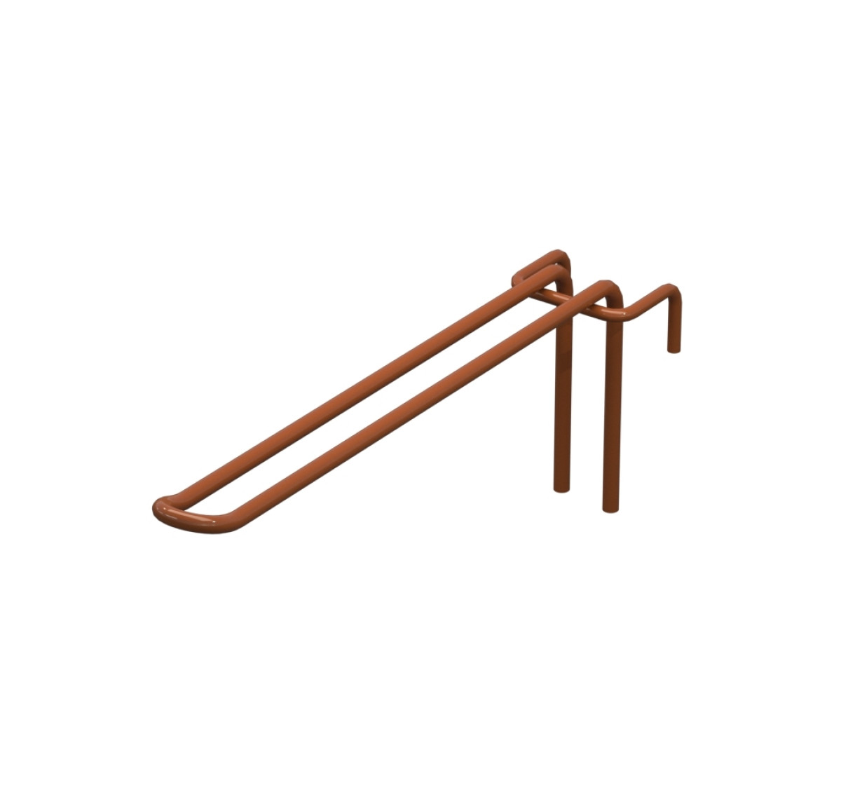 Крючок двойной L-200 мм D-5 мм для сетки Ral 8023