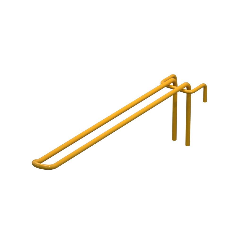 Крючок двойной L-250 мм D-5 мм для сетки Ral 1023