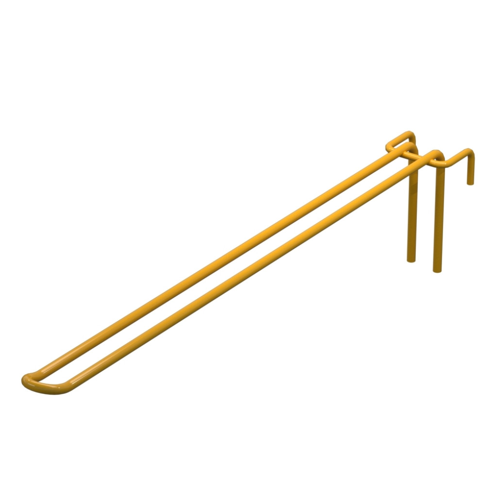 Крючок двойной L-350 мм D-5 мм для сетки Ral 1023