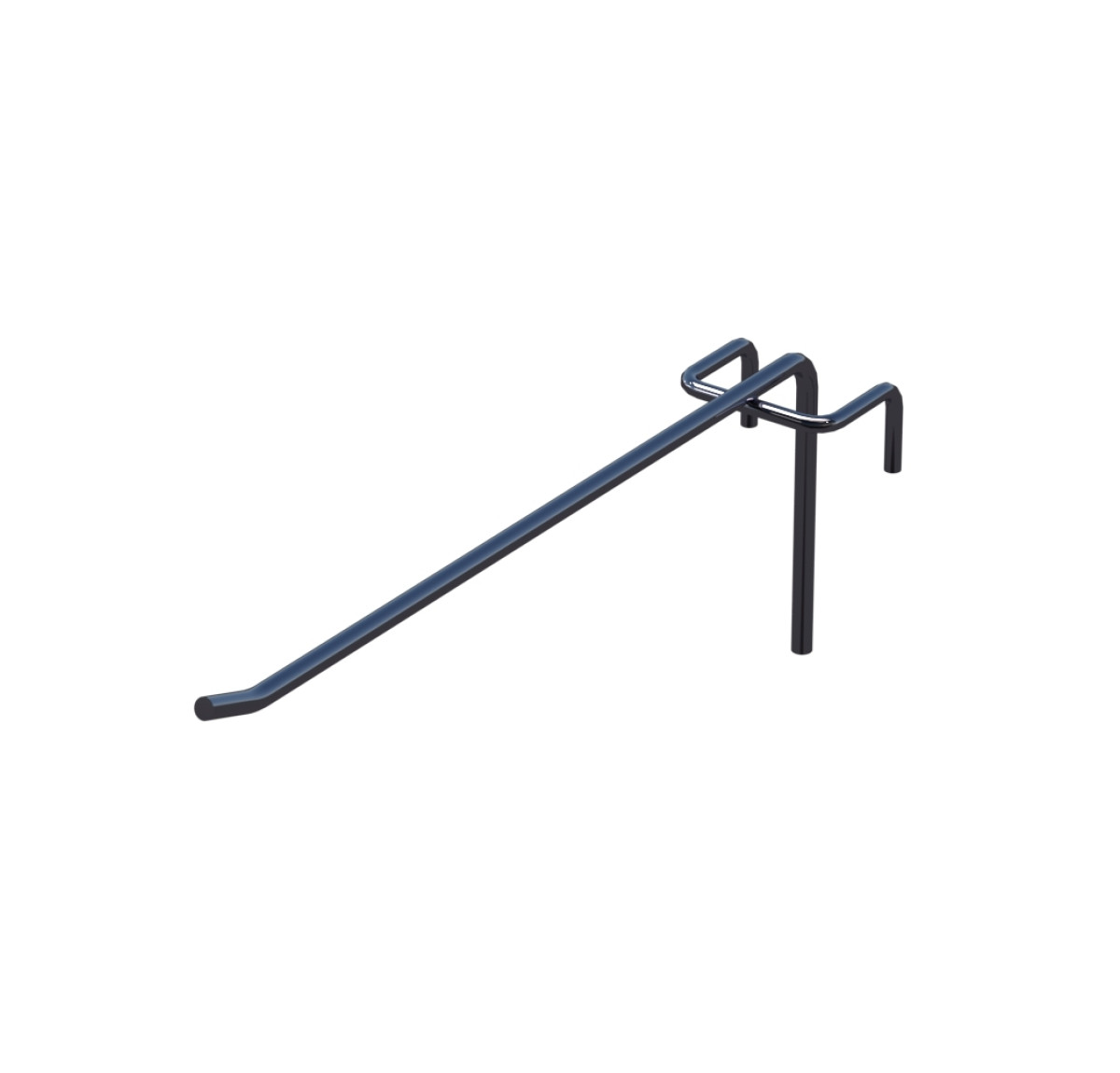 Гачок одинарний L-200 мм D-5 мм для сітки