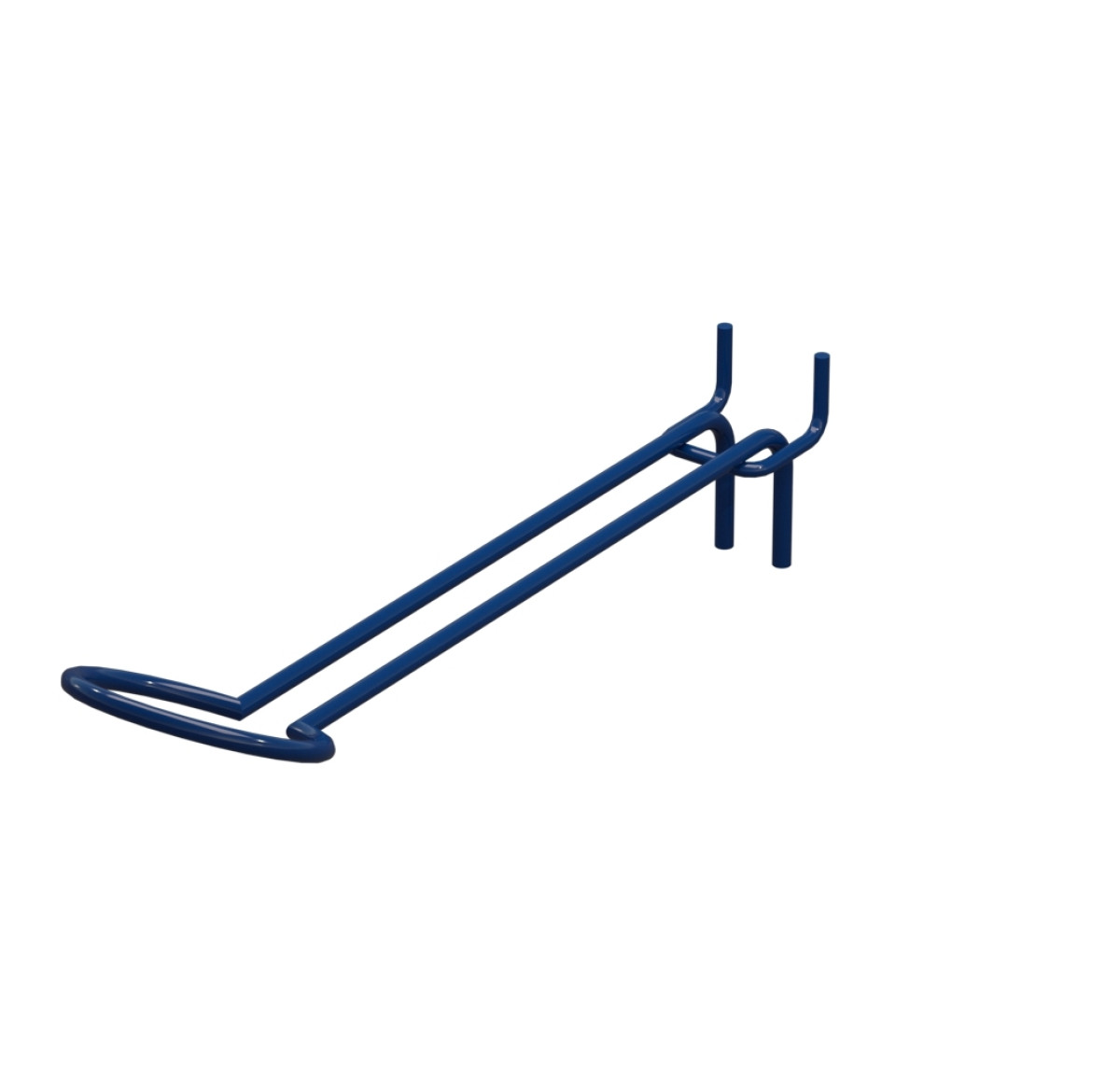Крючок для шлангов на перфорацию d-5, Шаг 22,5 Синий RAL5002