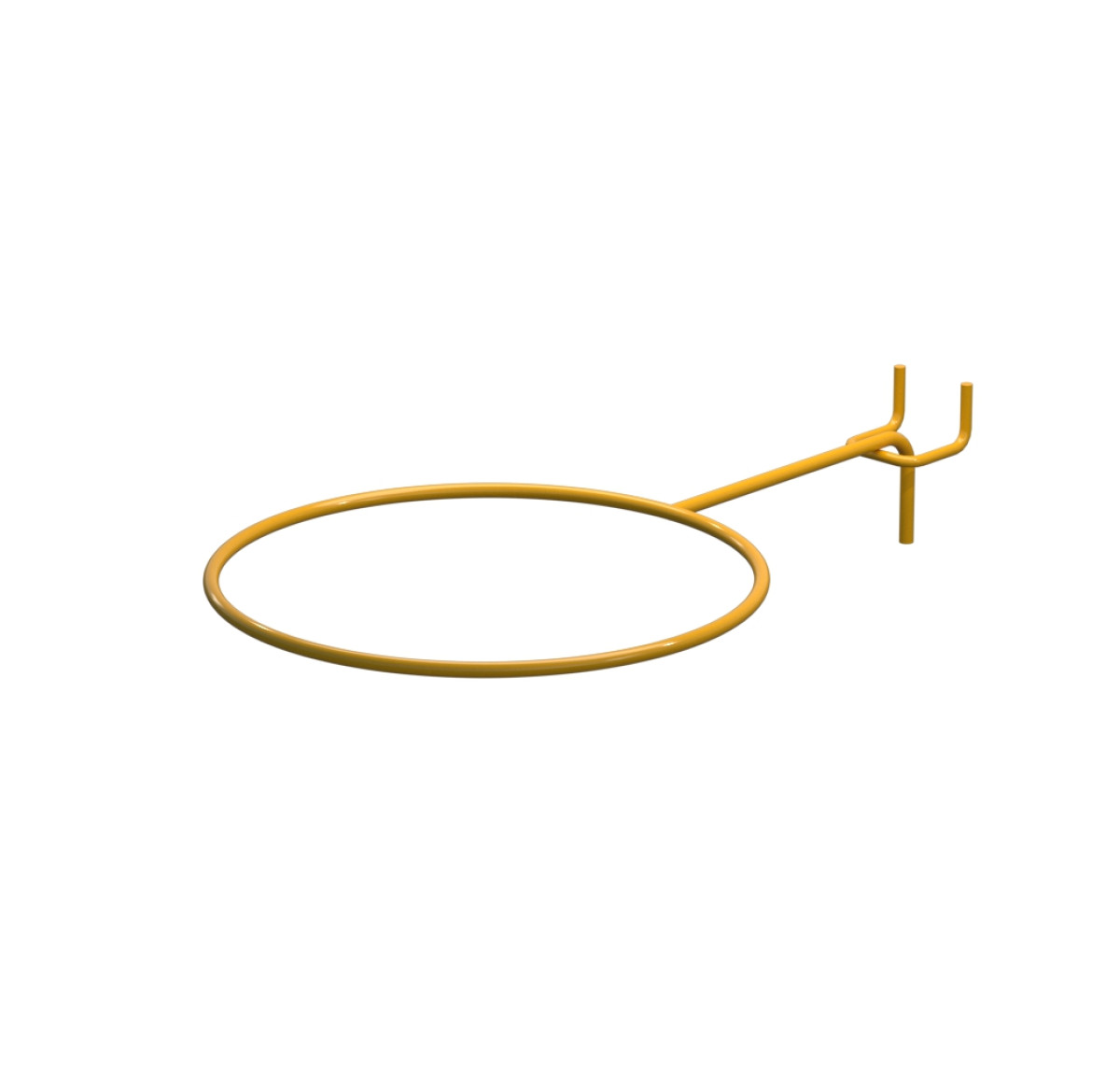 Крючок для мячей на перфорацию d-5, Шаг 35 Желтый RAL1023