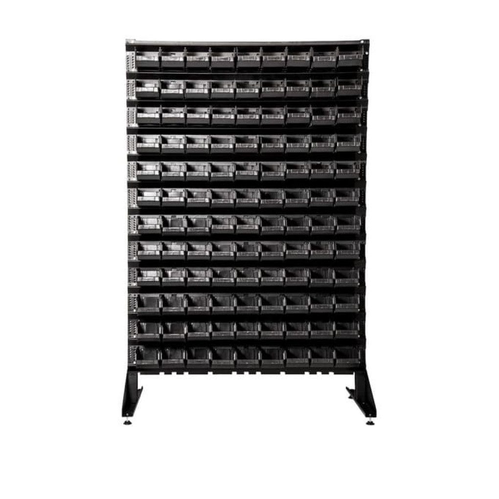 Двусторонний стеллаж для метизов - 216 ящиков