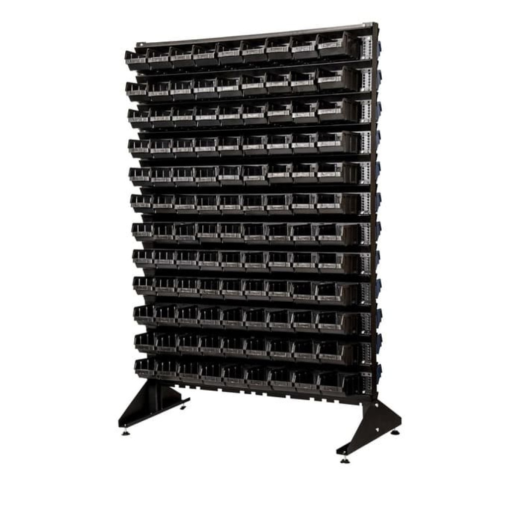 Двусторонний стеллаж для метизов - 216 ящиков