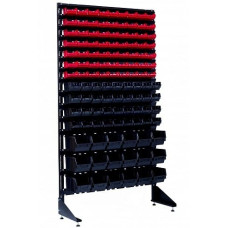 Стенд с ящиками для запчастей - 117 лотков