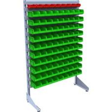 Витрина для магазина с ящиками для гаек и болтов - 99 боксов