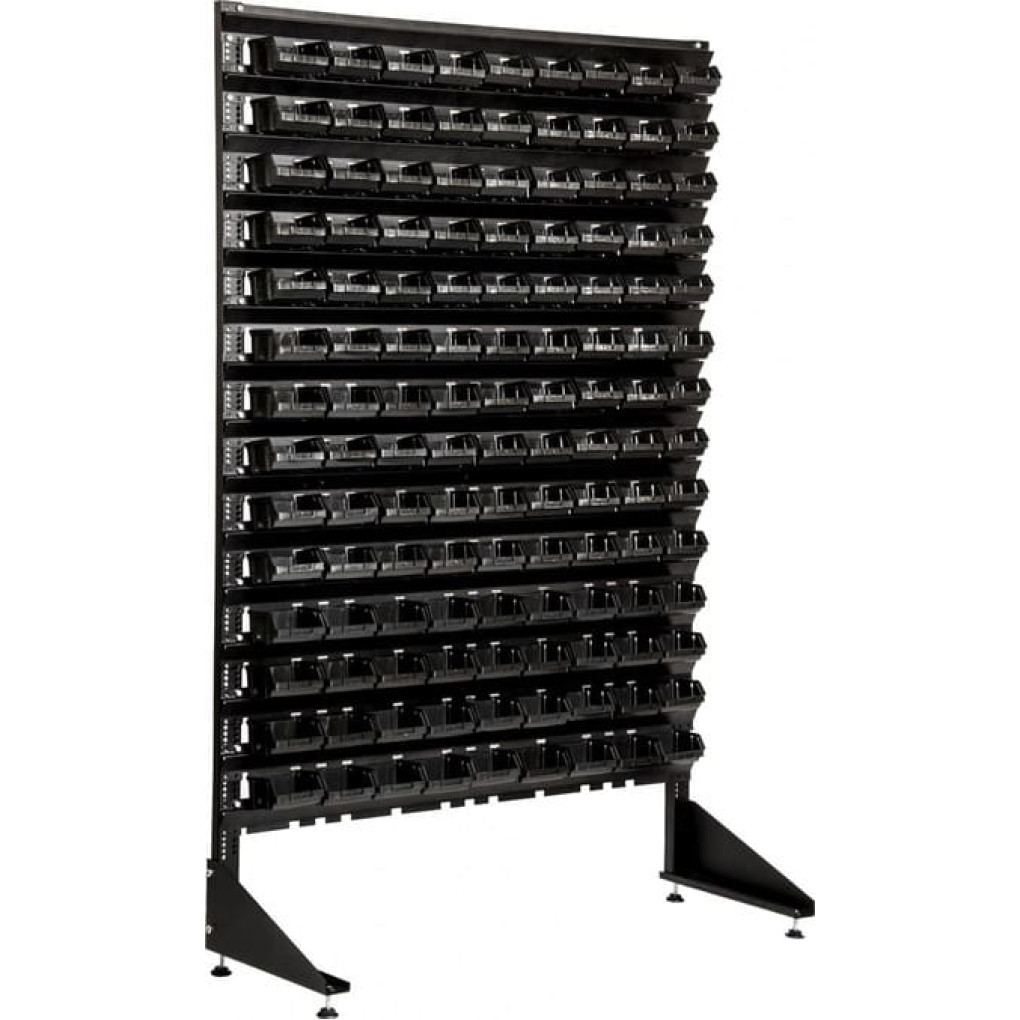 Стелаж для складу з ящиками для запчастин - 126