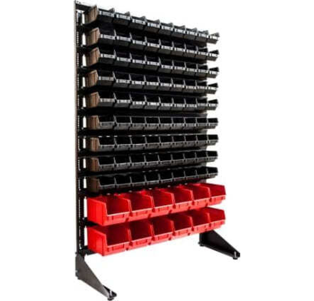 Стелаж для металовиробів економ на 93 кювети для магазину