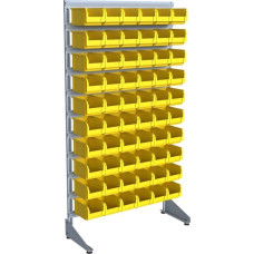 Стенд односторонний для метизов на 60 ящиков