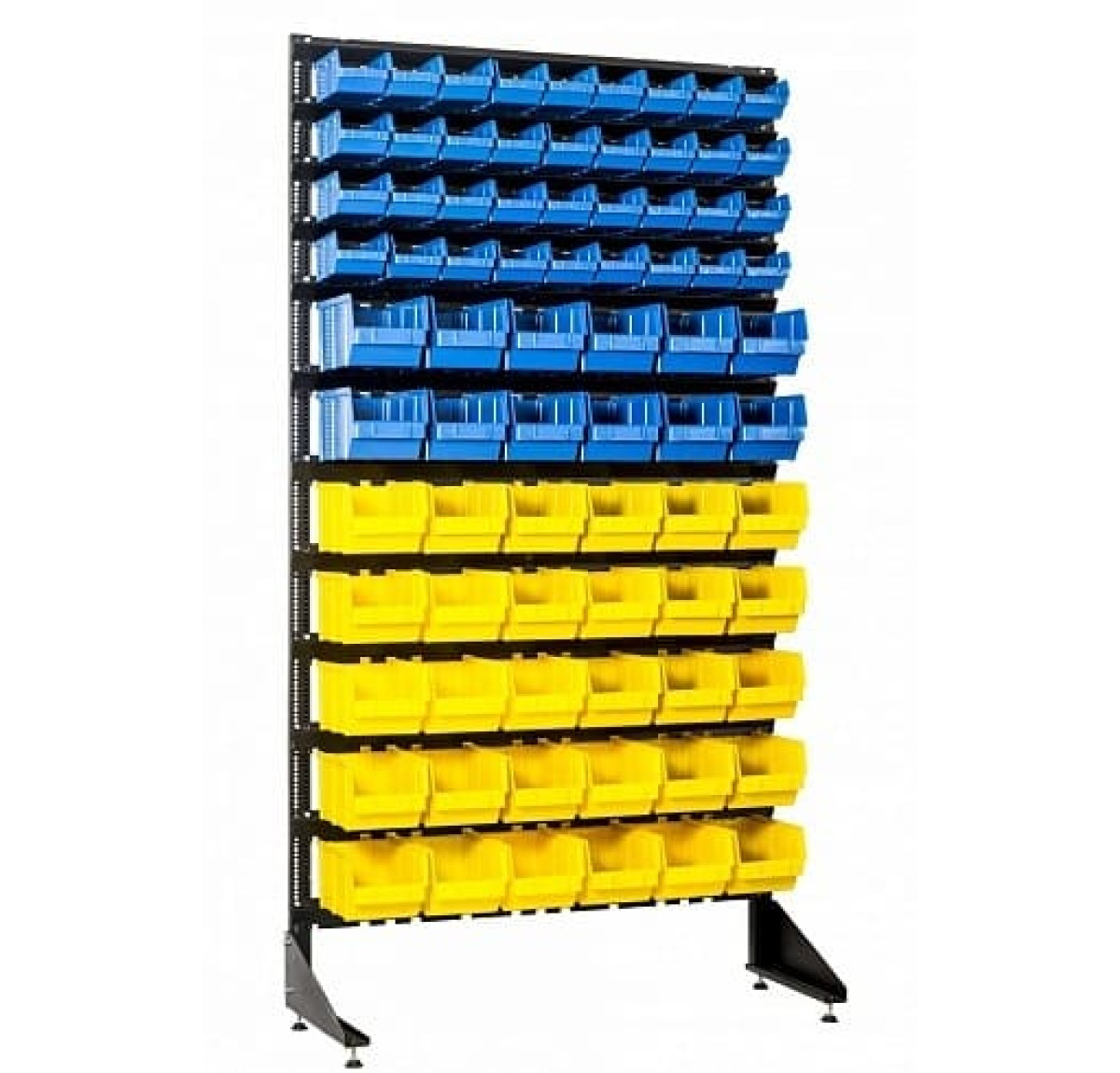 Стенд на 78 пластикових боксів для металовиробів