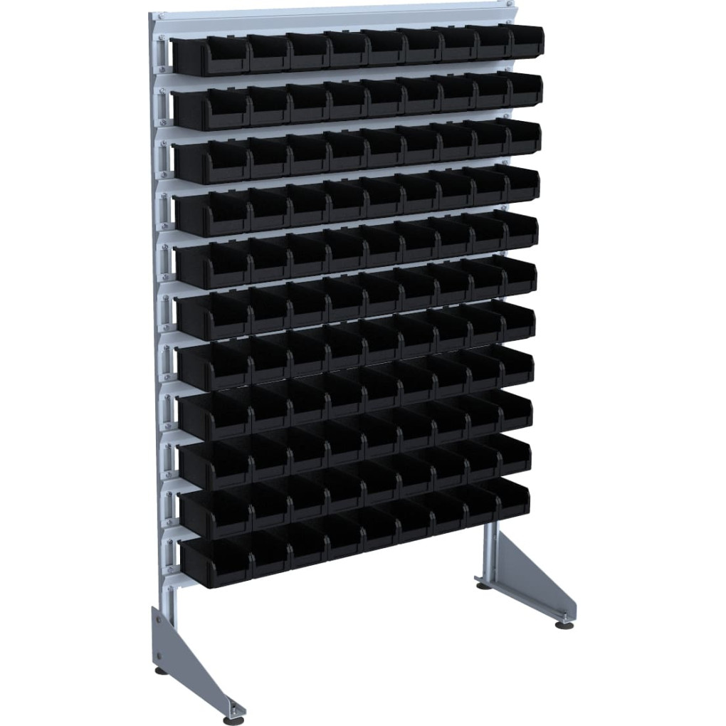 Стенд на 99 пластикових кювети під металовироби