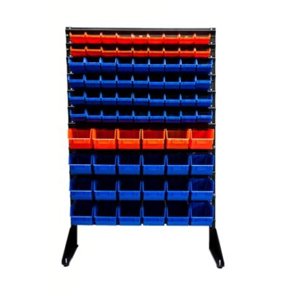 Стенд на 78 пластикових коробочок для кріплення
