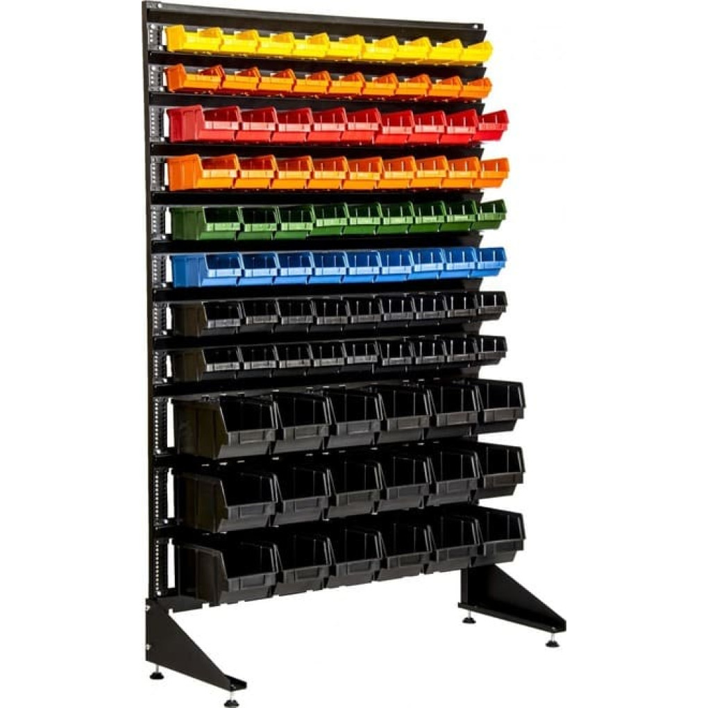 Стелаж під пластикову тару на 90 ящиків