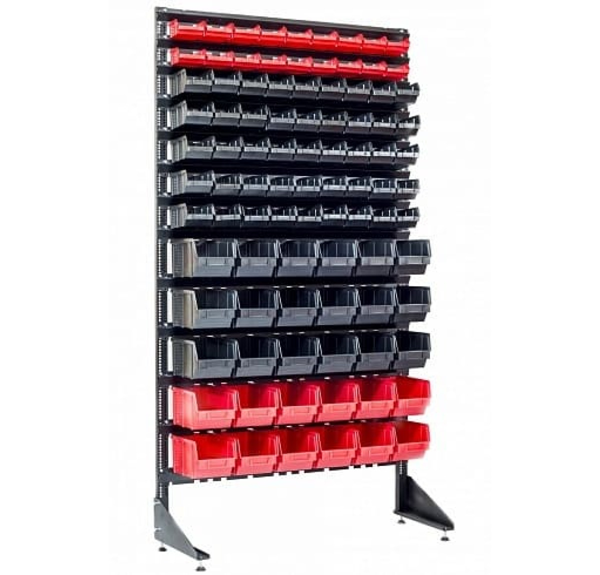 Стойка под пластиковые кюветы для крепежа - 93 шт