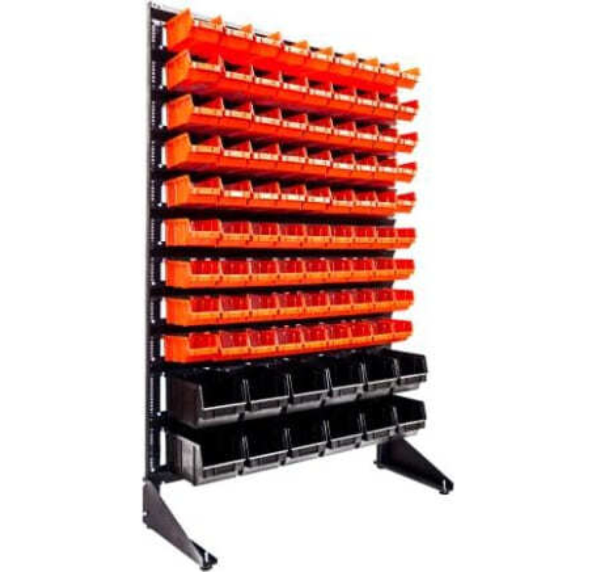 Стенд із пластиковою тарою - 93 лотки