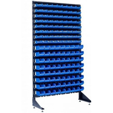 Стеллаж складской для фурнитуры - 144 лотка