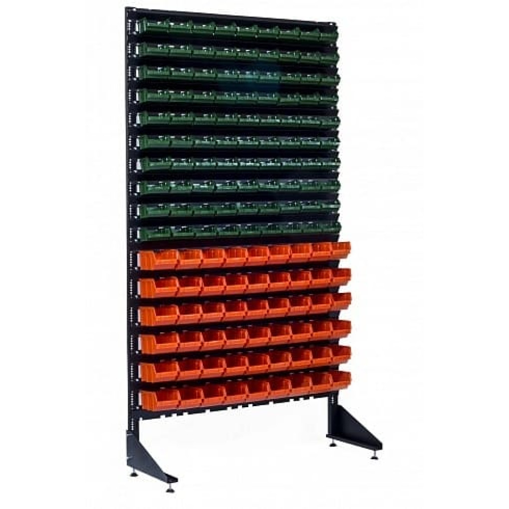 Cтеллажи для метизов на 144 кюветы для хранения