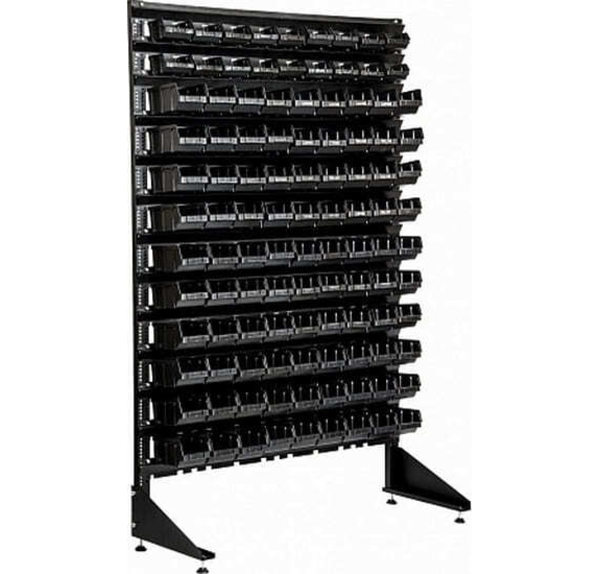 Стелаж для кріплення на 108 пластикових ящиків