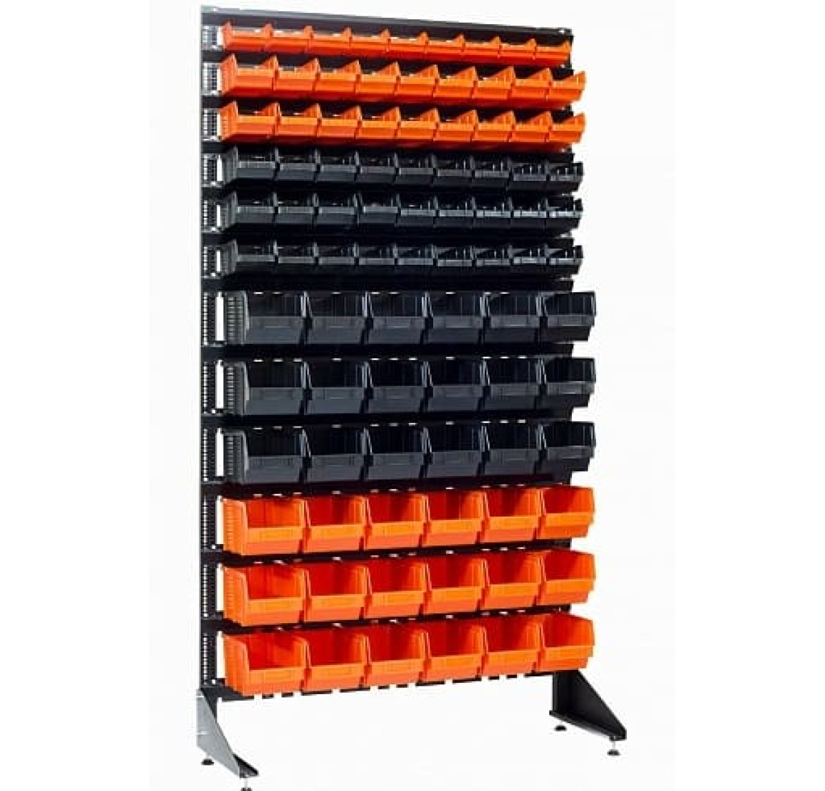 Складський стенд на 90 лотків для кріплення та деталей