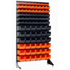 Складський стенд на 90 лотків для кріплення та деталей