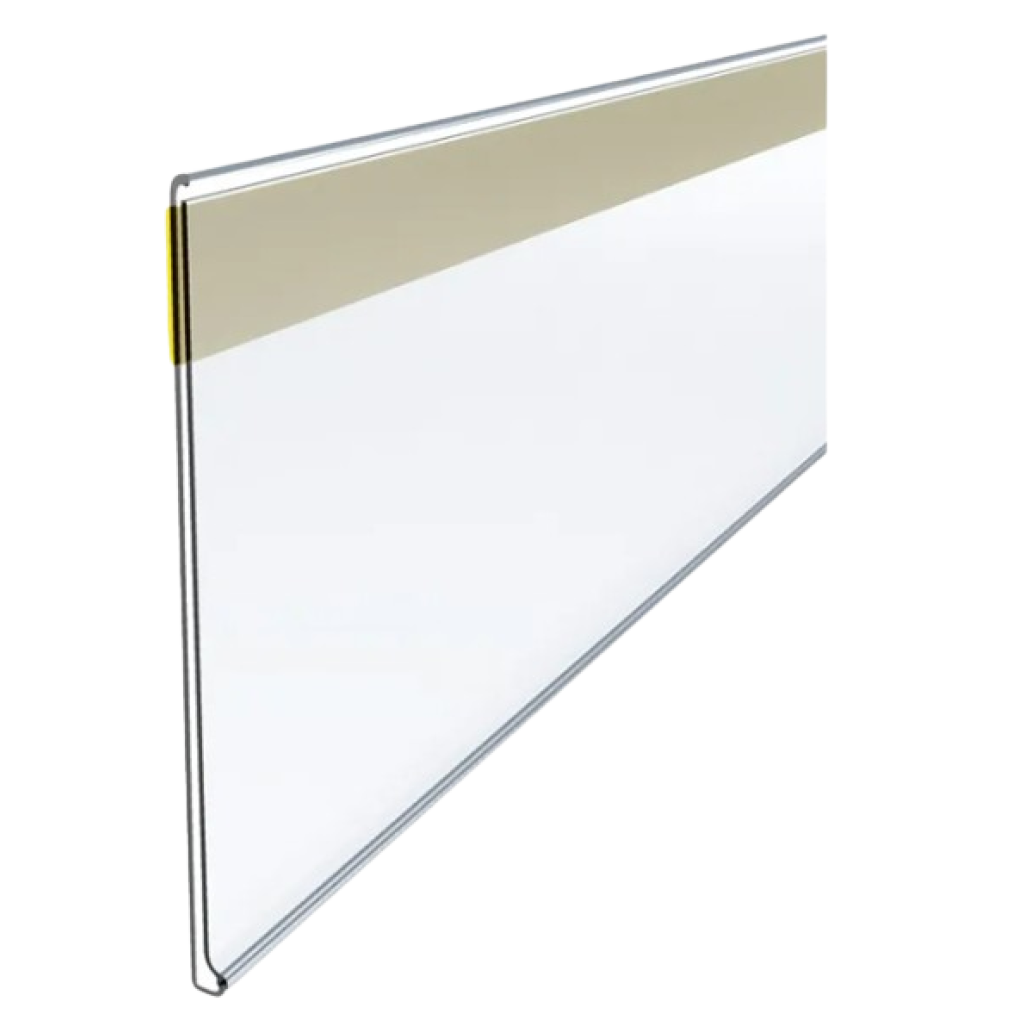 Ценникодержатель DBR 39 Прозрачный 40 мм 1250 мм