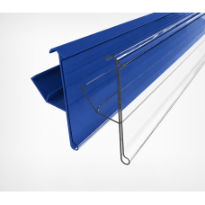 Ценникодержатель полочный LRY 39 синий 988 мм