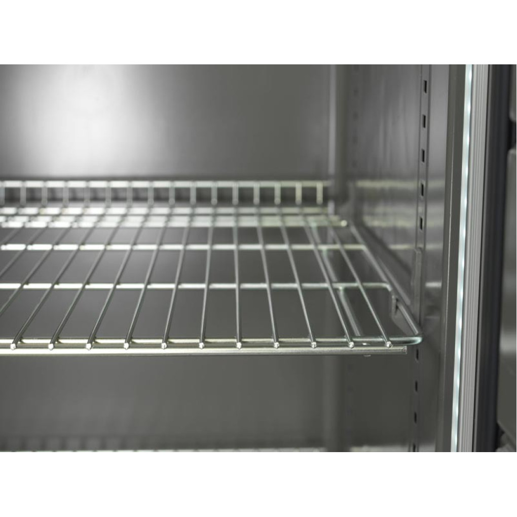 Шафа холодильна CC48DM-P6CBFD (нерж) Snaige