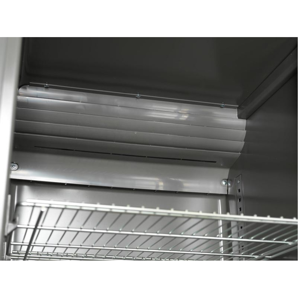 Шафа холодильна CC48DM-P6CBFD (нерж) Snaige