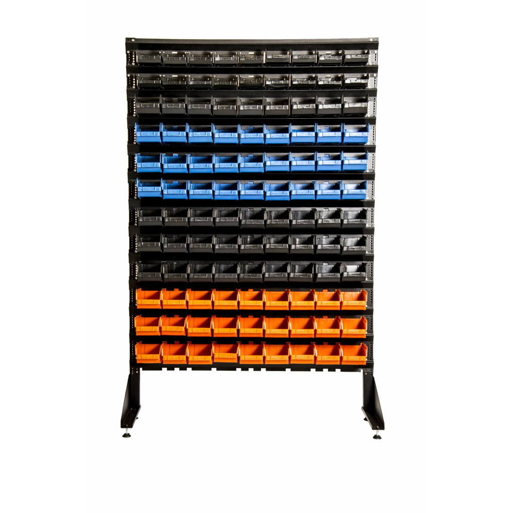 Стелаж під метизи на 108 лотків