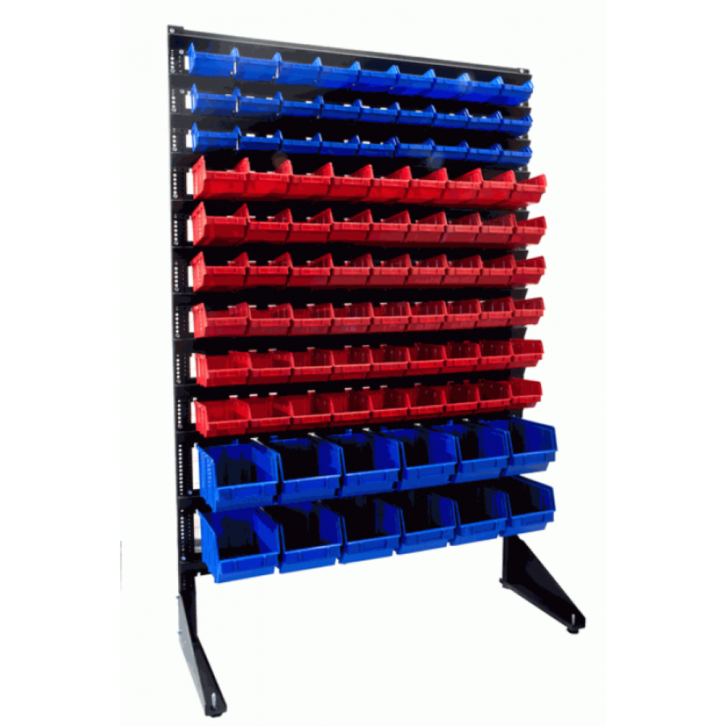 Стійка на 93 ящики для метизів