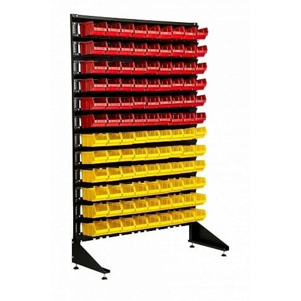 Стелаж 108 ящиків для виробництва