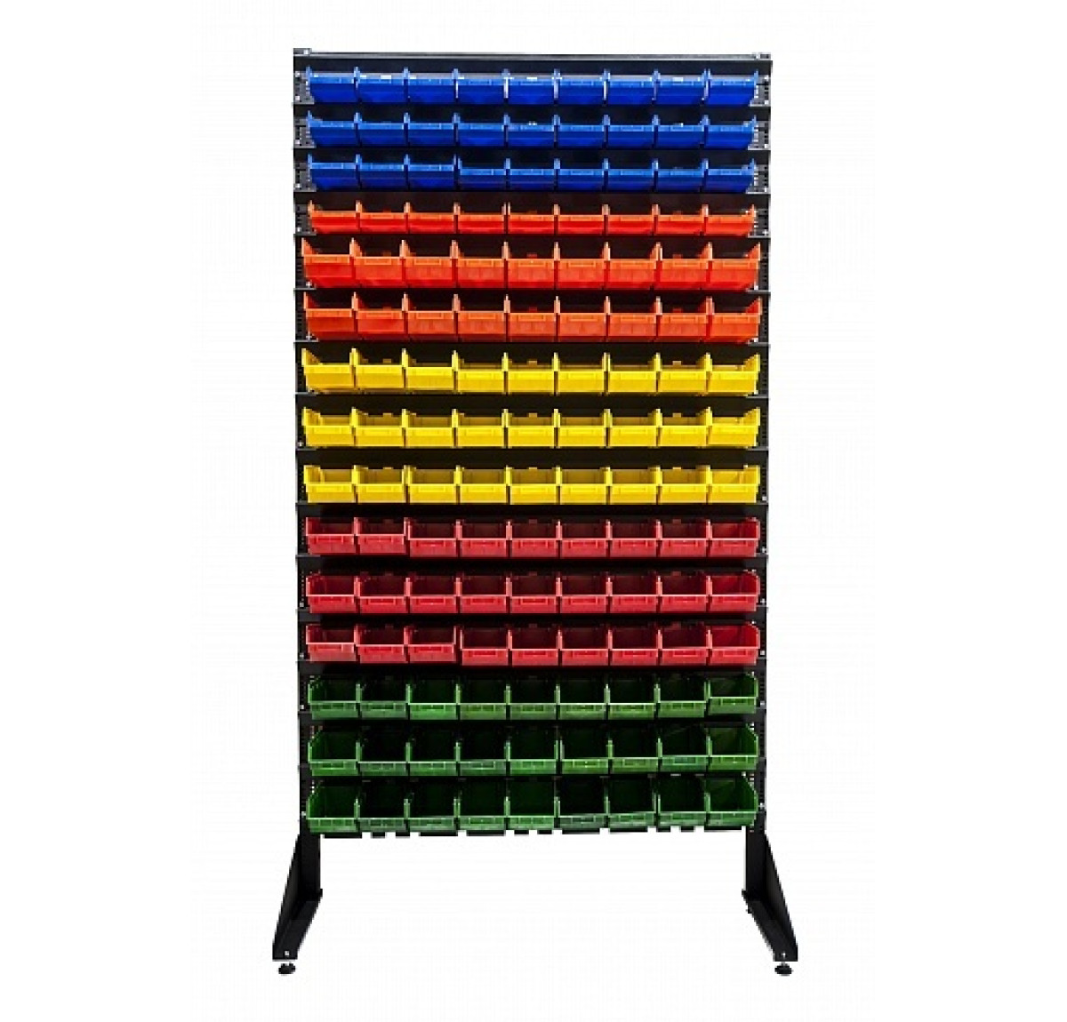 Складський стенд на 135 лотків для болтів, гайок та дрібних деталей