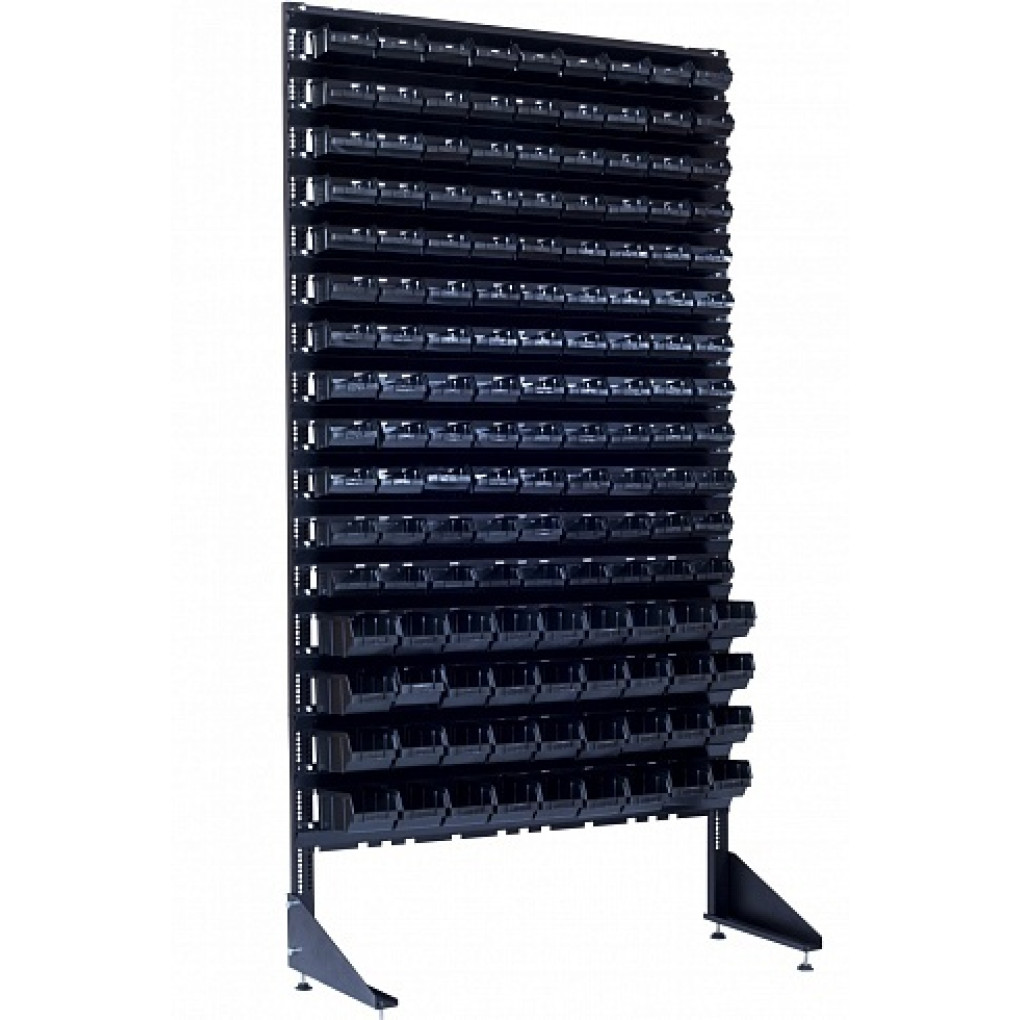 Cтеллажи для мелких запчастей - 144 бокса для СТО или магазина