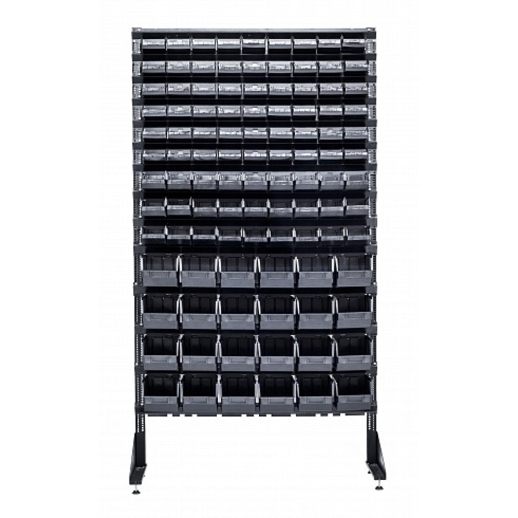 Стелаж під металовироби на 105 лотків для складу