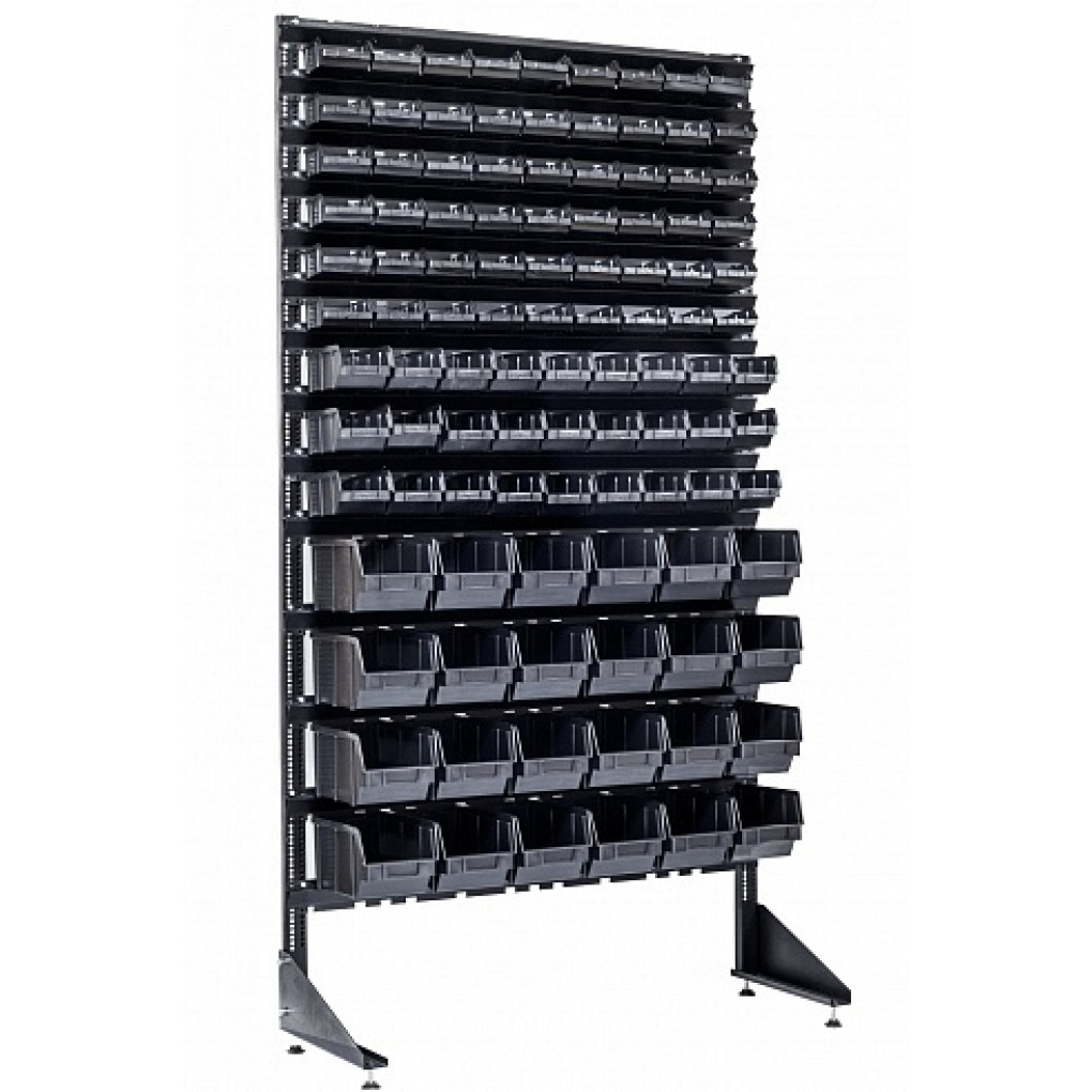 Стелаж під металовироби на 105 лотків для складу