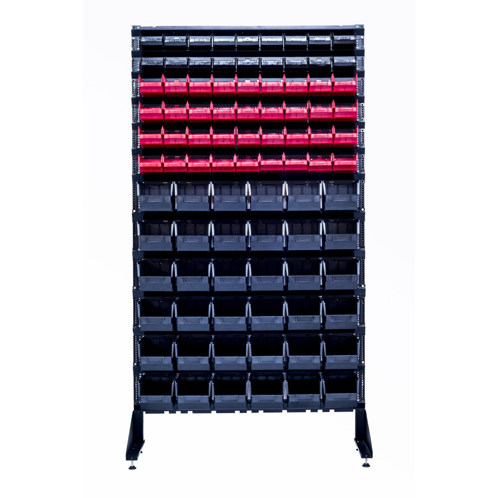 Витрина на 90 контейнеров для магазина метизов