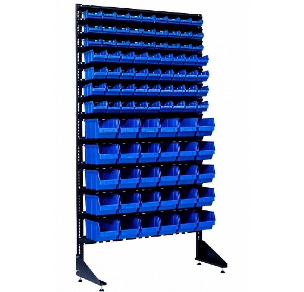 Стенд з лотками на 93 бокси для викладення фурнітури