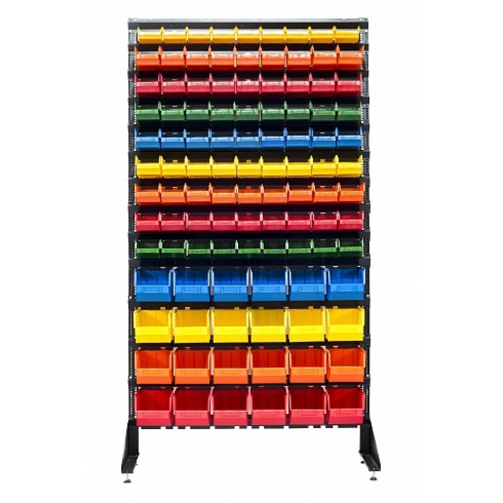 Вітрина підлога на 105 осередків під метизні деталі