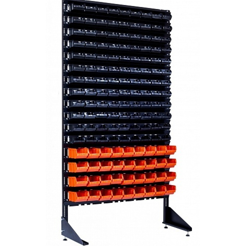 Витрина под пластиковую тару - 144 ящика для магазина