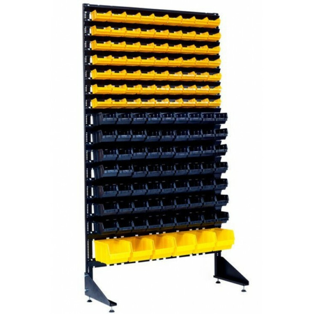 Стеллаж на 132 лотка для крепежа