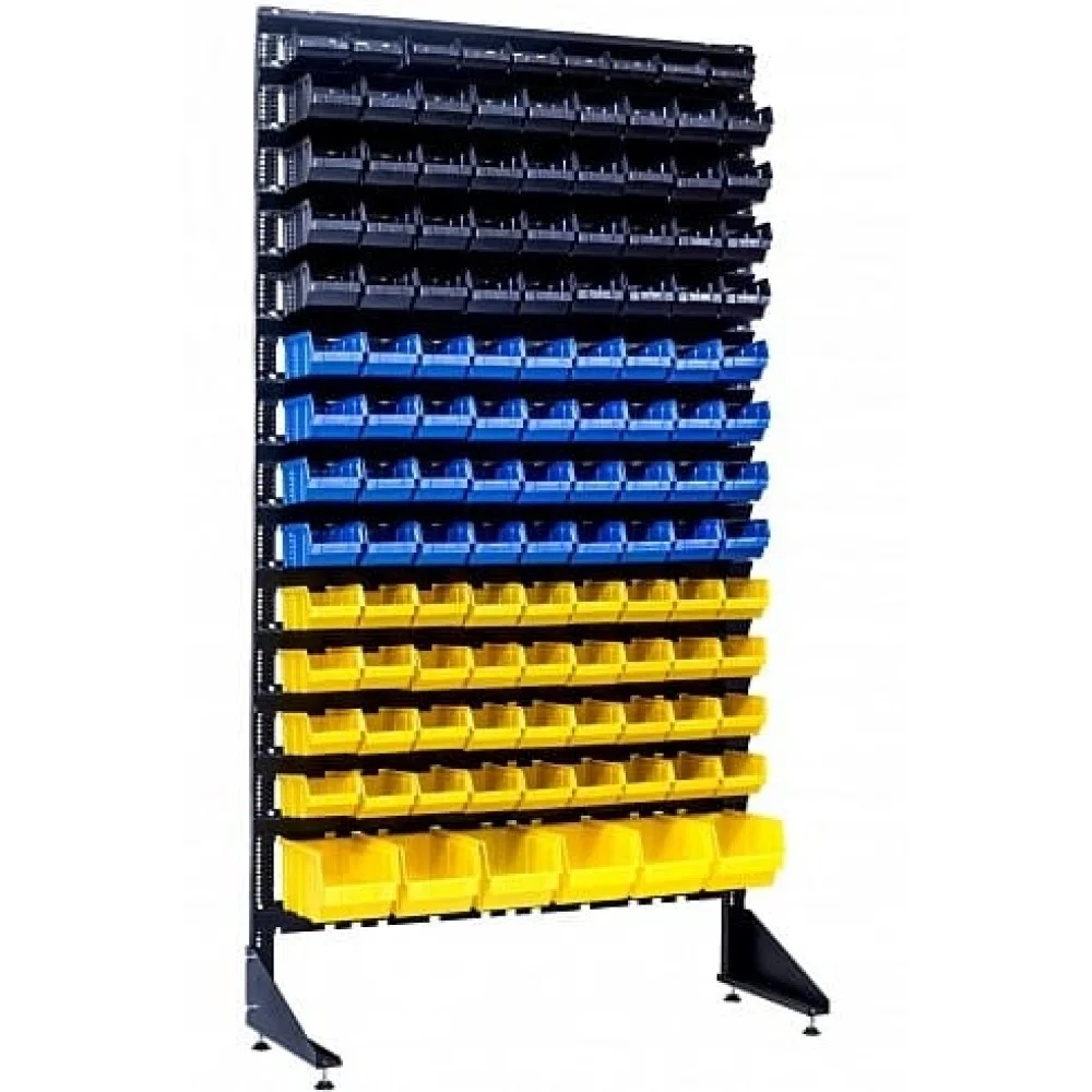 Стелаж для запчастин 123 ящика