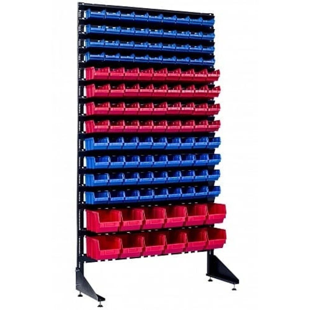 Стелаж з ящиками для кріплення - 120 боксів