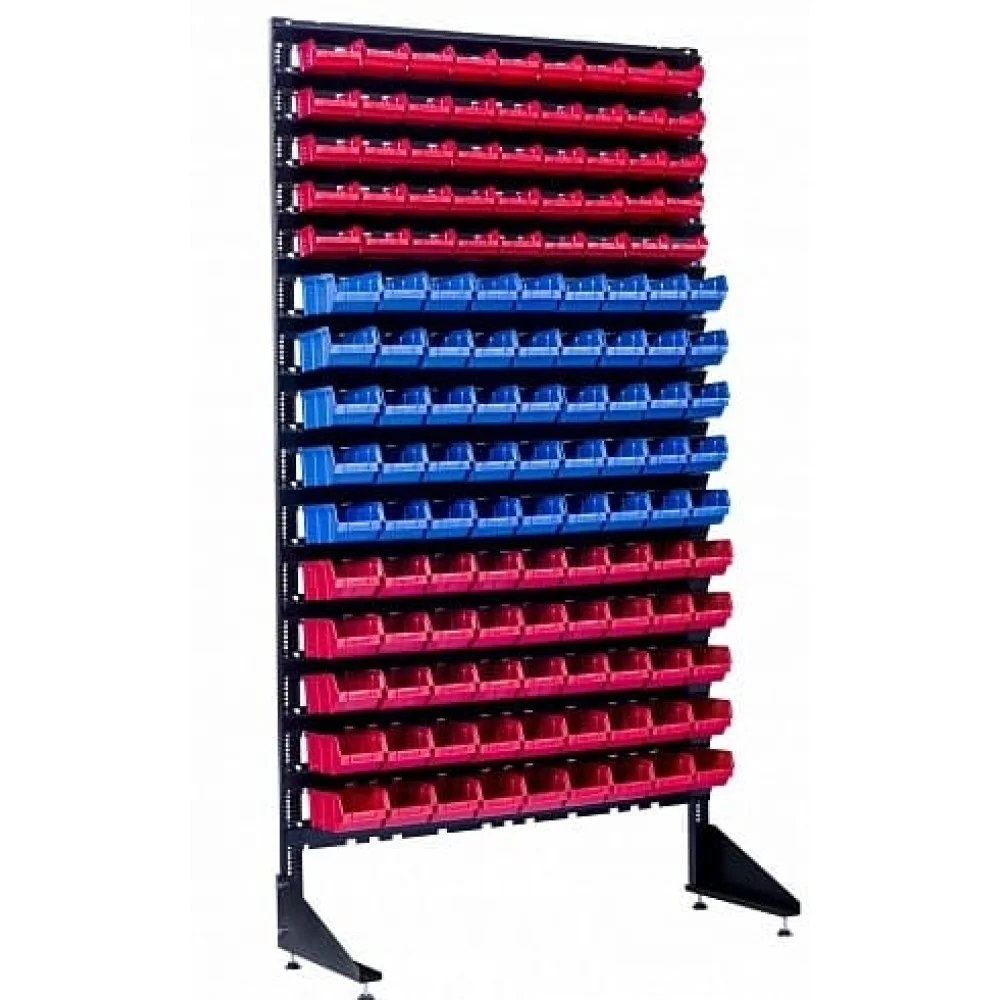 Стелаж під метизи на 135 боксів для гаража, складу