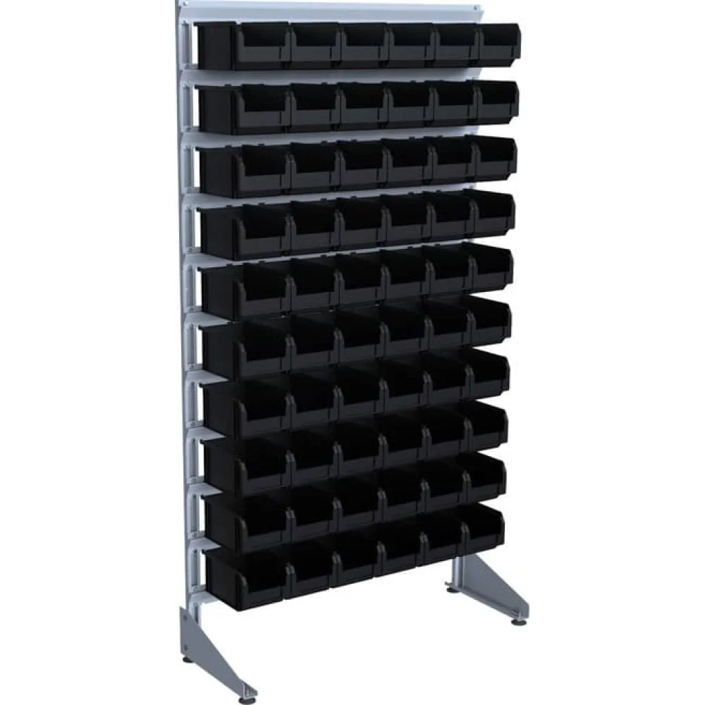 Стойка для метизов на 60 пластиковых ящиков