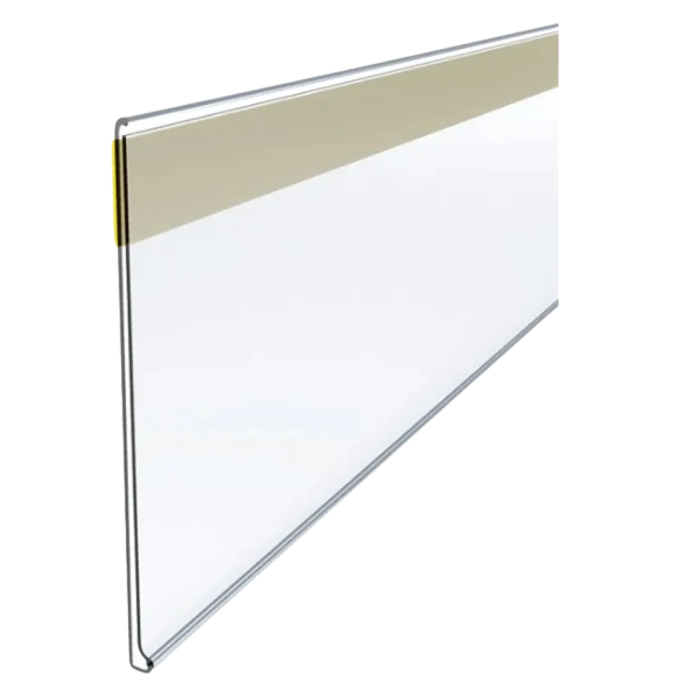 Ценникодержатель DBR 39 Прозрачный 1250 мм