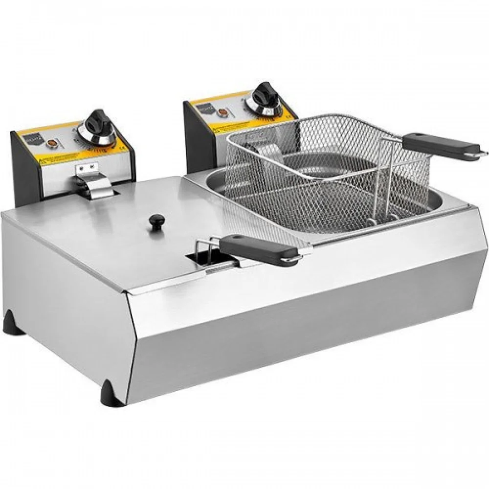 Фритюрниця подвійна електрична 8л+8л R102 Remta