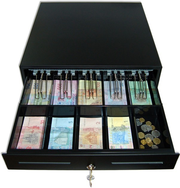 Денежный ящик ІКС C4646 Black 24 В